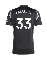 Arsenal Riccardo Calafiori #33 Bortedrakt 2024-25 Korte ermer